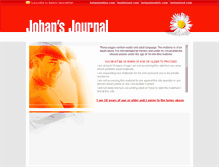 Tablet Screenshot of johansjournal.com